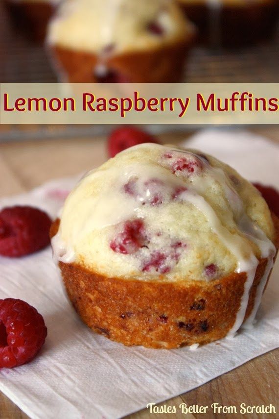 Lemon Raspberry Muffins recipe