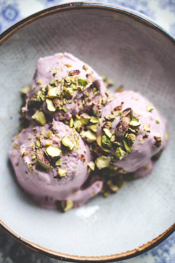 Vegan Raspberry Coconut Milk Ice Cream | Vegan