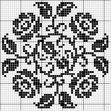 ini cross stitch pattern