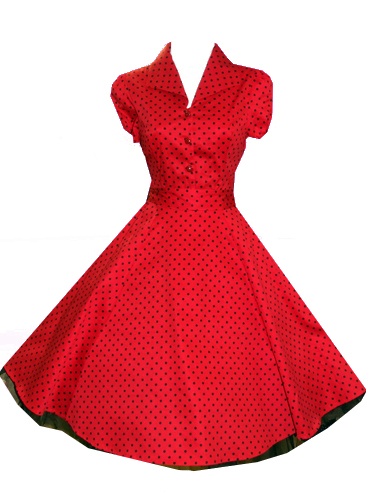 Red Rockabilly 50's Dress. I need to find a dress like this.