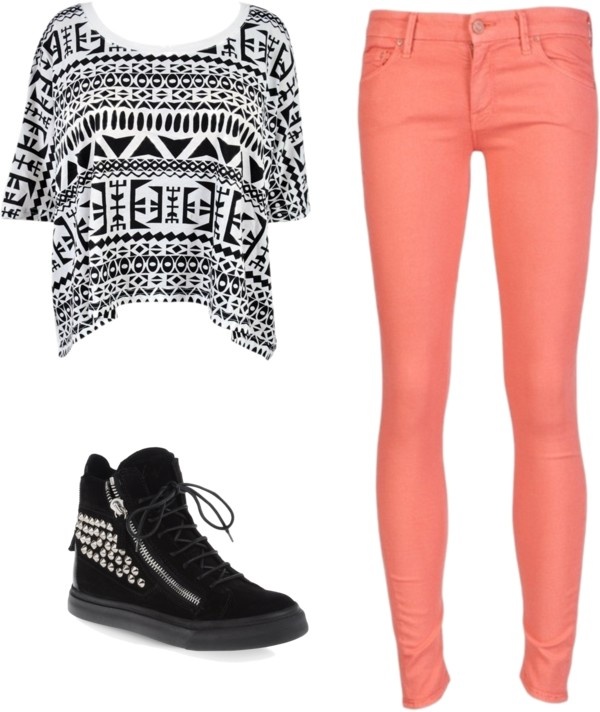 adorable outfit for school that comfy and stylish. but I would probably swap the sneakers for either sandals or CHUCK TAYLORS EHEHEHEHHE