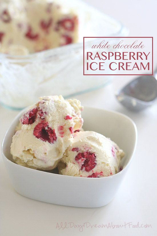 Low Carb White Chocolate Raspberry Ice Cream - guest post on Keto Diet Blog