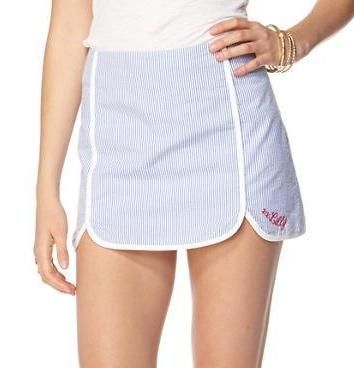 Lilly Pulitzer Cala Seersucker Skort