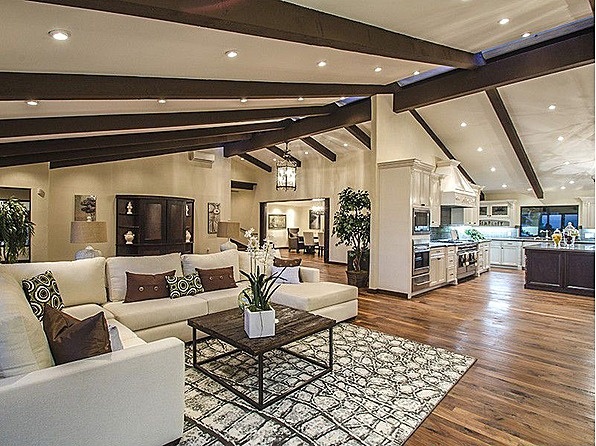 This gorgeous modern California Ranch style architectural estate is in the exclusive community of Rolling Hills. Approximately 14,374 sq ft of luxurious living space designed by renowned Cliff May. The owner states that 2 million+ was spent to remodel/upg