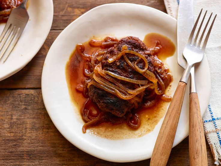 Salisbury Steak recipe from Ree Drummond via Food Network