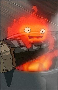 Anime: Calcifer from Howl's Moving Castle - My favourite flame C: