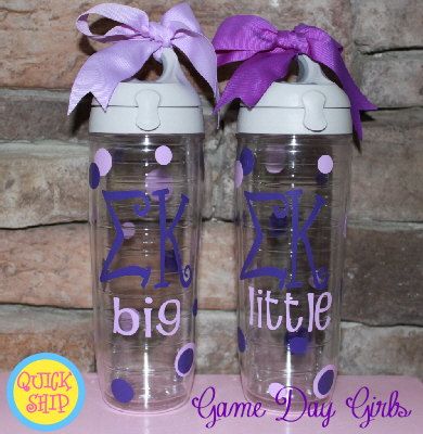 SIGMA KAPPA tervis water bottle (1). $27.00, via Etsy. LOVE