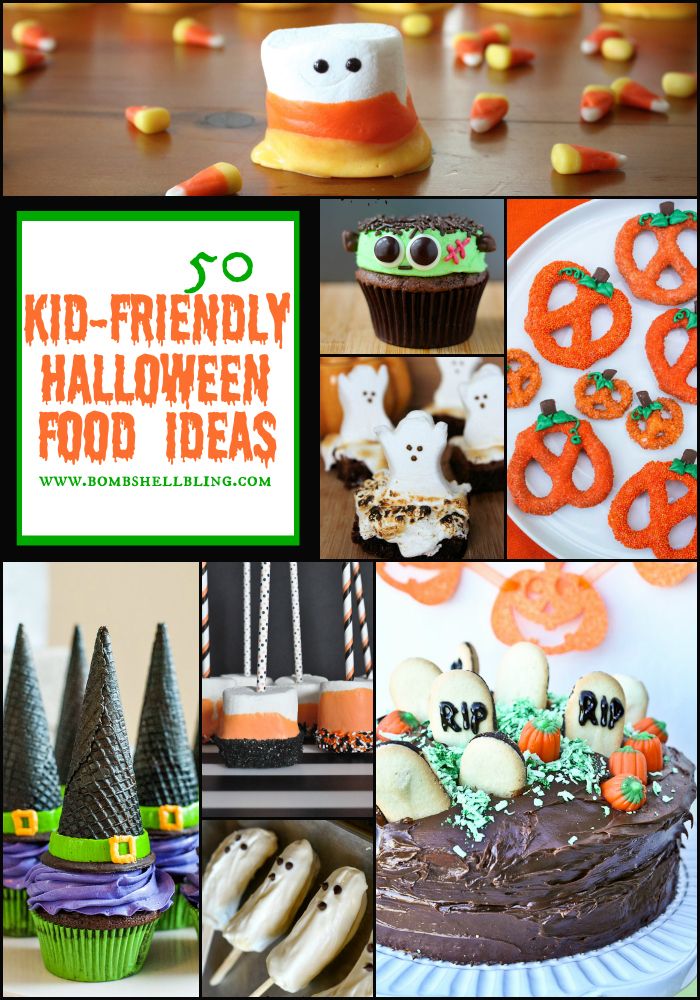 These 50 kid-friendly Halloween food ideas are perfect to inspire you for your Halloween parties!