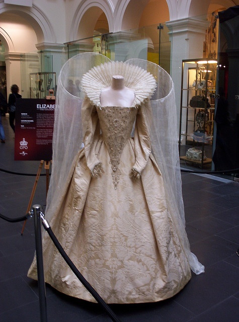Worn by: Cate Blanchett as Queen Elizabeth I Costume Designer: Alexandra Byrne Film: Elizabeth: The Golden Age