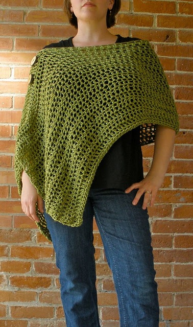 I think this will be in my very near future!! customizable crochet poncho