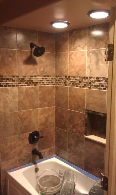 custom tile designs by gpb modern bathroom tile 382x640 Images Bathroom Tiling Ideas