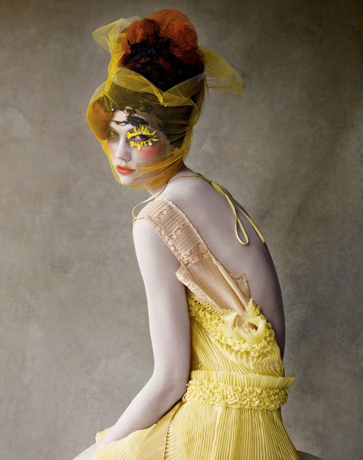 Karlie Kloss photographed by Patrick Demarchelier: 'Feast for the Eyes' - Vogue US, February 2010.
