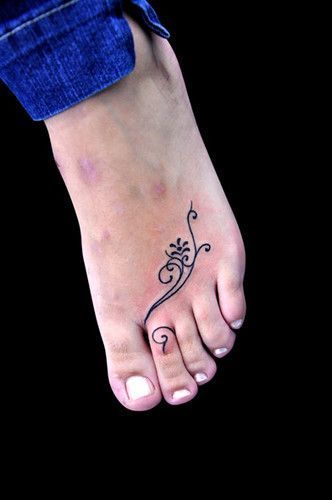 Since I already have a flower on my toe. might add something like this.