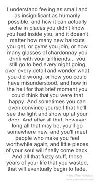 The best breakup quote of all time - from The Holiday.