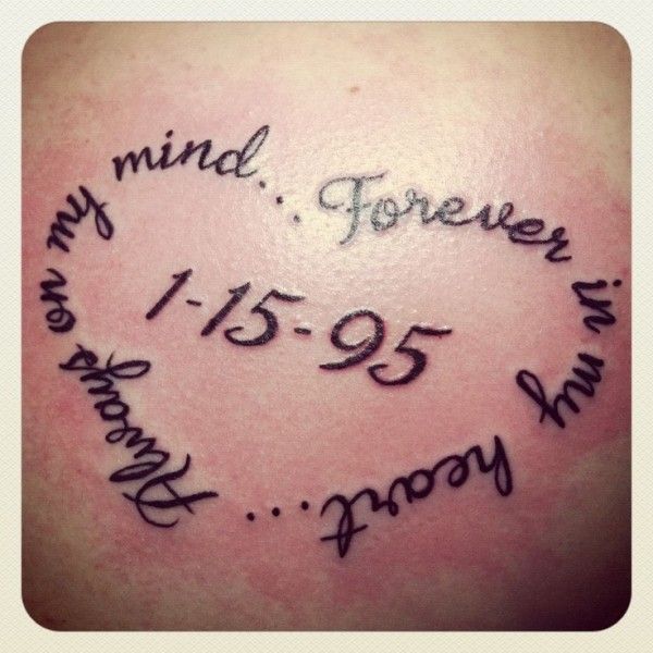 memorial tattoo