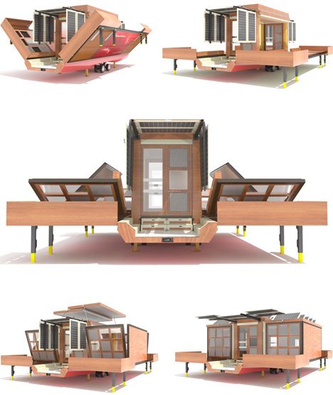 hdi Hidari Badie  || Flat-Pack House on Wheels