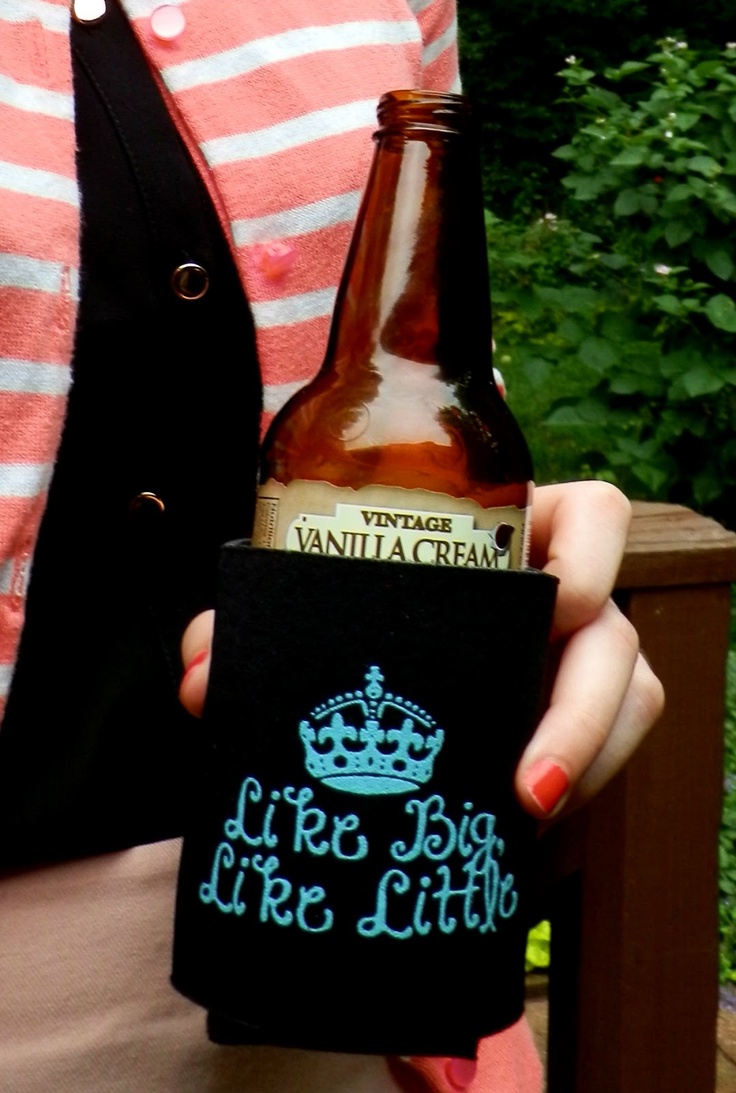 Little Problems Like Big Like Little sorority koozie giveaway happening NOW at The Darling Prepster!