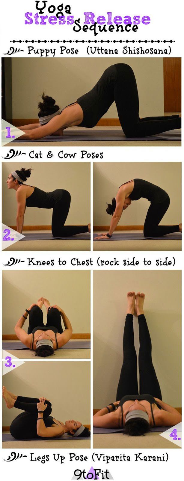Stress Release Yoga Sequenc