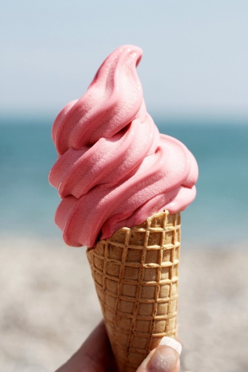 cone on the beach