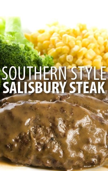 ichael Symon's Southern Style Salisbury Steak #recipe from The Chew