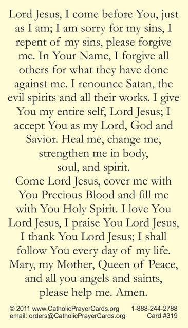 iracle Prayer -- It is called Miracle Prayer because if you earnestly prayer this prayer every day, it will change your life.