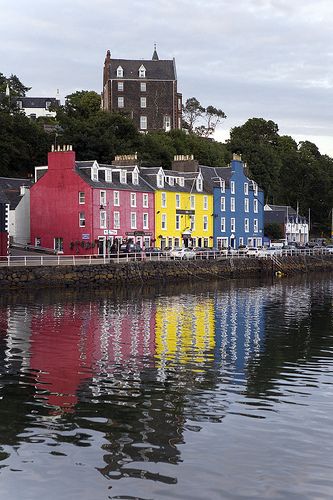 tobermory, isle of mull, scotland.