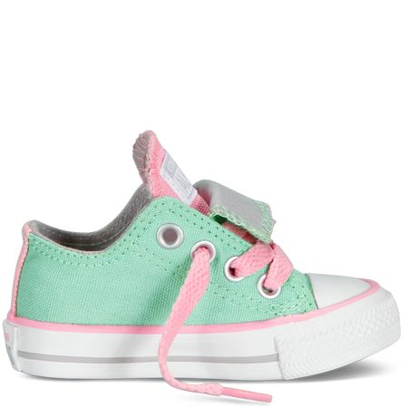 These mint/pink baby chucks are super cute!
