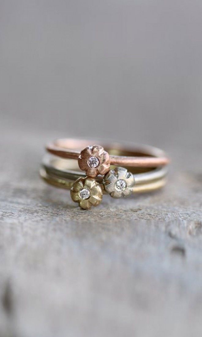 Flower rings
