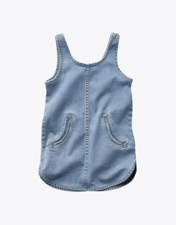 little jean dress