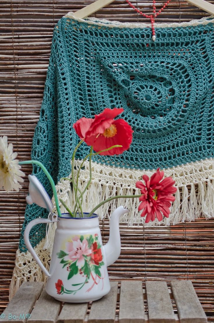 Poncho Verde Esmeralda