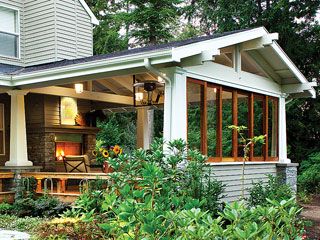 Covered patio