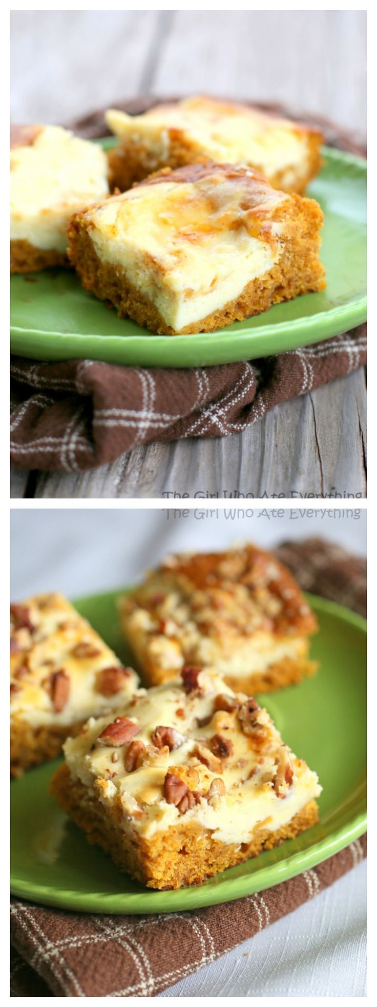 Pumpkin Cream Cheese Bars!