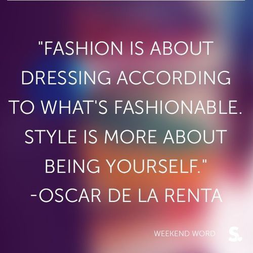 ✿ Oscar De La Renta