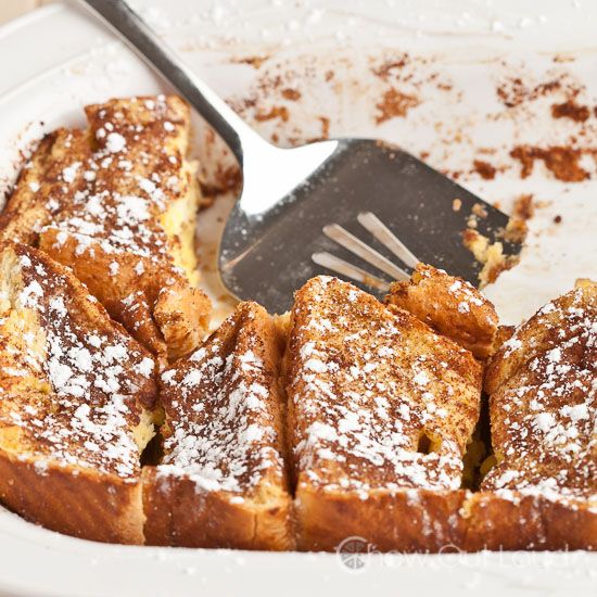 Texas French Toast Bake - One of our favorite breakfast/brunch items ever.
