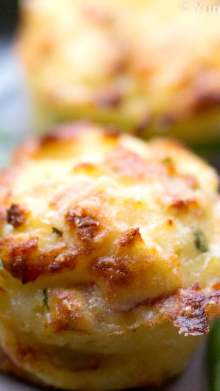 ashed Potato Puffs ~ Delicious... They are Crispy on The outside and Soft, Creamy, and Cheesy on The inside.
