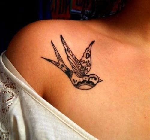 33 Amazing Shoulder Tattoos for Girls and Women (25)