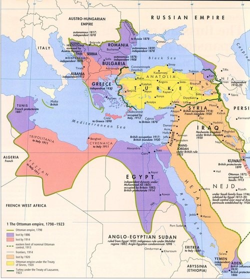 Ottoman Empire Map