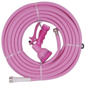 Pink water hose