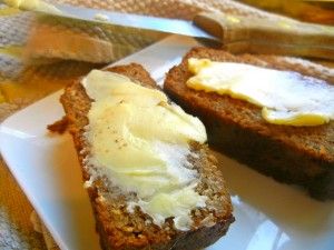 make a sweet, moist bread that is very, very low in net carbs, and high in fibre and protien. If you are diabetic or prediabetic; if you want to lose weight, try baking with coconut flour.  I tried this, leaving some of the banana chunks in. It's real