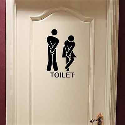 DIY Home Decoration Decal Toilet Sticker Wall Decor Art Mural Pattern bathroom 7.90$