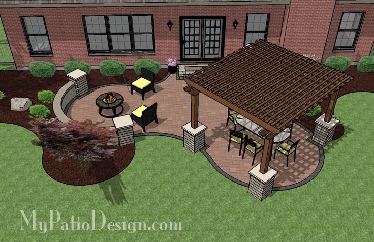 Pergola Patio Design | Outdoor Fireplaces & Fire Pits