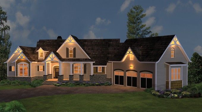 Plans Ranch House Plan – Spacious Ranch with Bonus Second Floor & In-law suite– 2498 Square Feet and 3 Bedrooms from ePlans – House Plan Code HWEPL75890