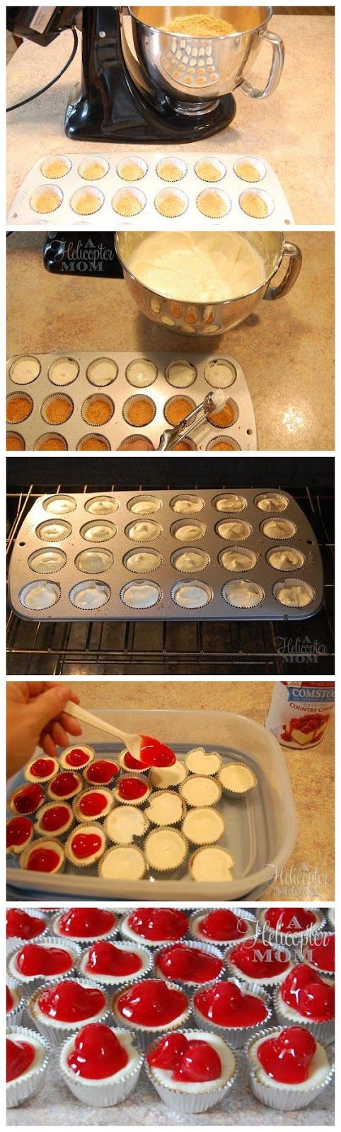 Super Easy Mini Cherry Cheesecake Bites Recipe.These easy mini cherry cheesecake treats are so delicious and so simple to make!