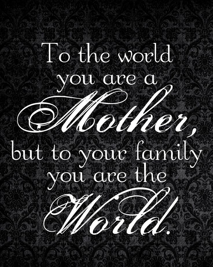 Beautiful quote about motherhood. Set the example for your children so that they may hold to the truth always. :)