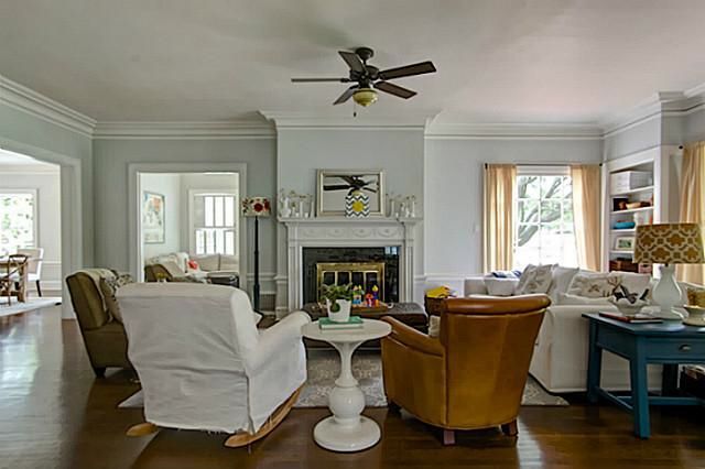 Stunning 1920s Remodel House Tour.  Walls:  Gray Owl, Benjamin Moore.  Lovely home.