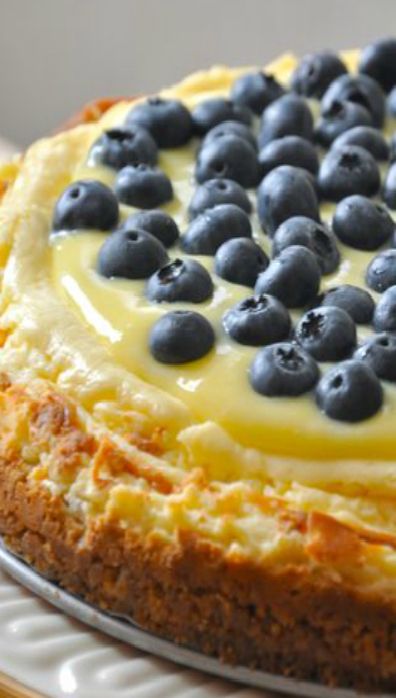 Lemon Blueberry Cheesecake Recipe