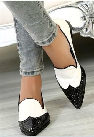 So in love with these. - love a great mens-wear inspired shoe