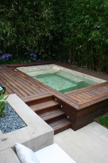 Awesome DIY Garden Hot Tub Designs