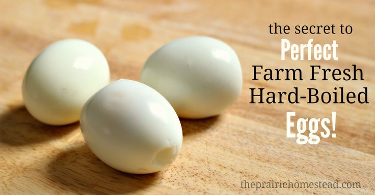how to peel farm fresh eggs