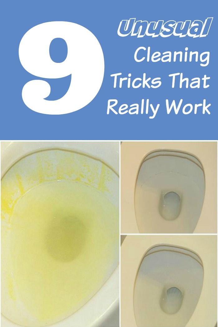 9 unusual cleaning tricks that really work!
